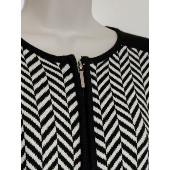 CHAPS Cardigan Sweater Sz PXL Petite XL Full Zip NWT - Picture 4 of 10